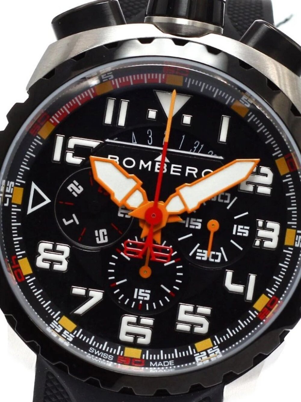 BOMBERG BOLT-68 Neon BS45CHSP.050-11.3 Chronograph Date Quartz Men's _881535